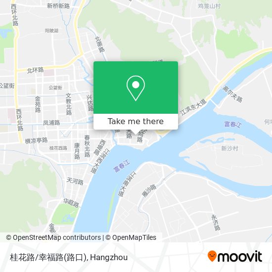 桂花路/幸福路(路口) map