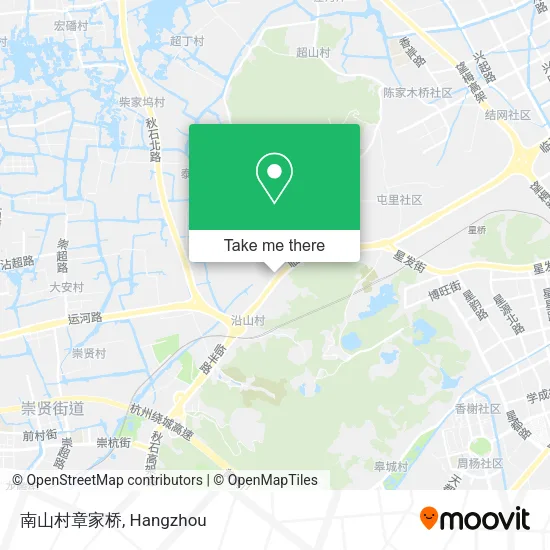 南山村章家桥 map