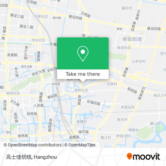 高士缝纫线 map