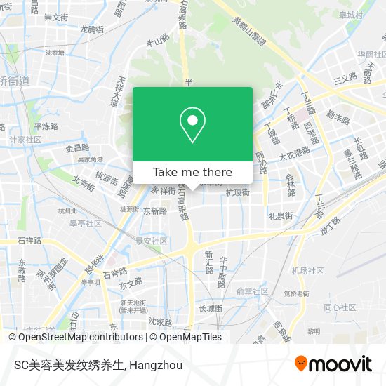 SC美容美发纹绣养生 map
