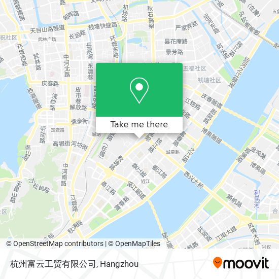 杭州富云工贸有限公司 map