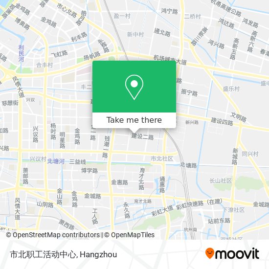 市北职工活动中心 map