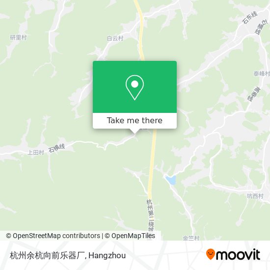 杭州余杭向前乐器厂 map