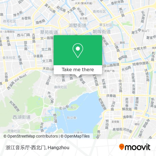 浙江音乐厅-西北门 map