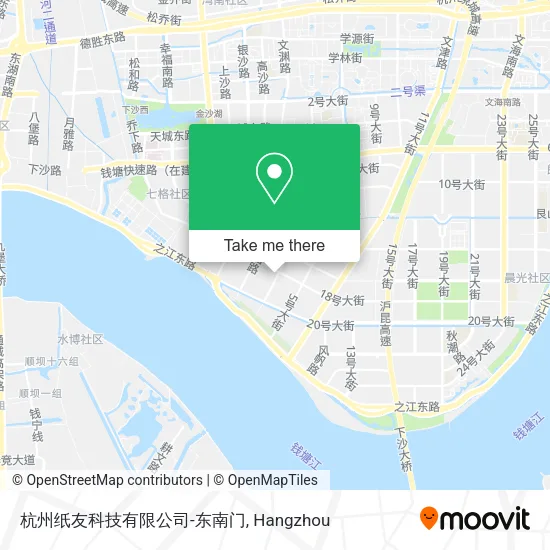 杭州纸友科技有限公司-东南门 map