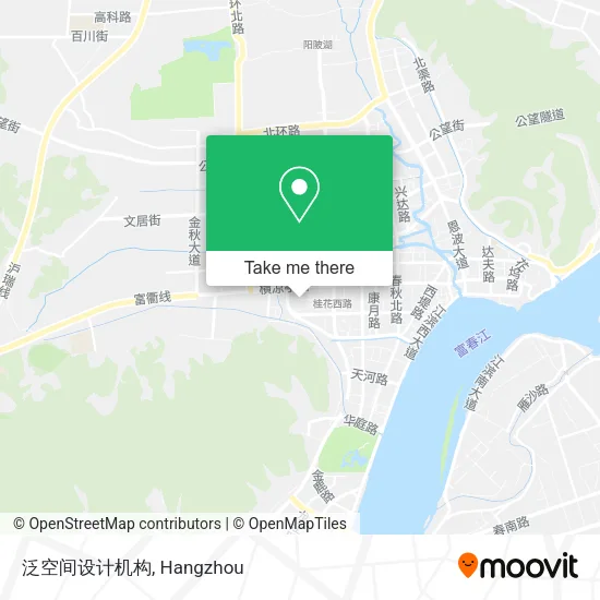 泛空间设计机构 map