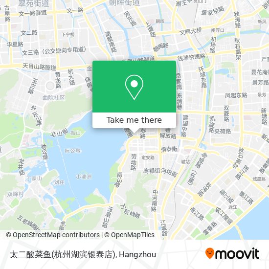 太二酸菜鱼(杭州湖滨银泰店) map