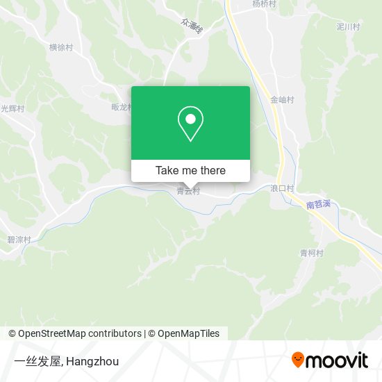 一丝发屋 map