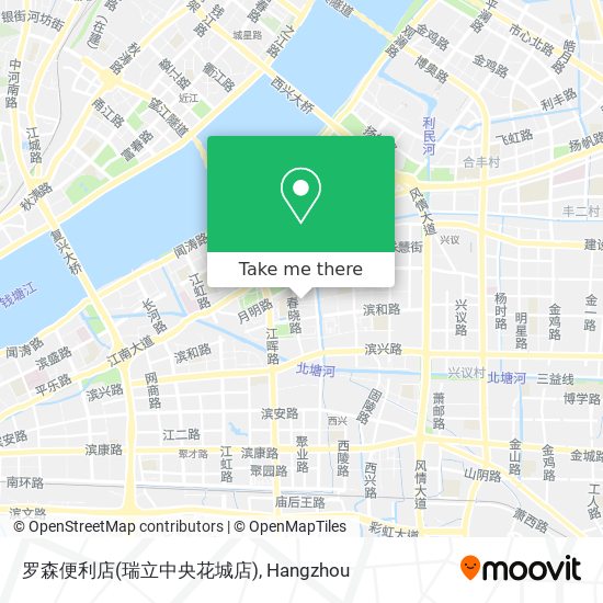 罗森便利店(瑞立中央花城店) map