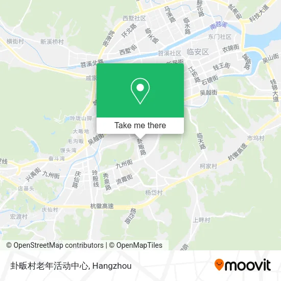 卦畈村老年活动中心 map