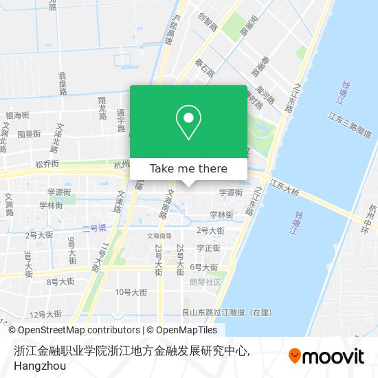 浙江金融职业学院浙江地方金融发展研究中心 map