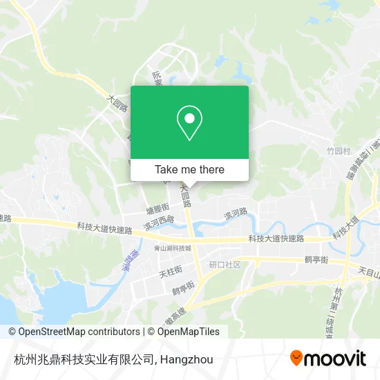 杭州兆鼎科技实业有限公司 map