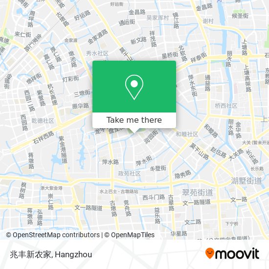 兆丰新农家 map