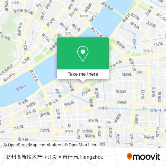 杭州高新技术产业开发区审计局 map