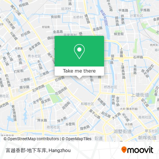富越香郡-地下车库 map