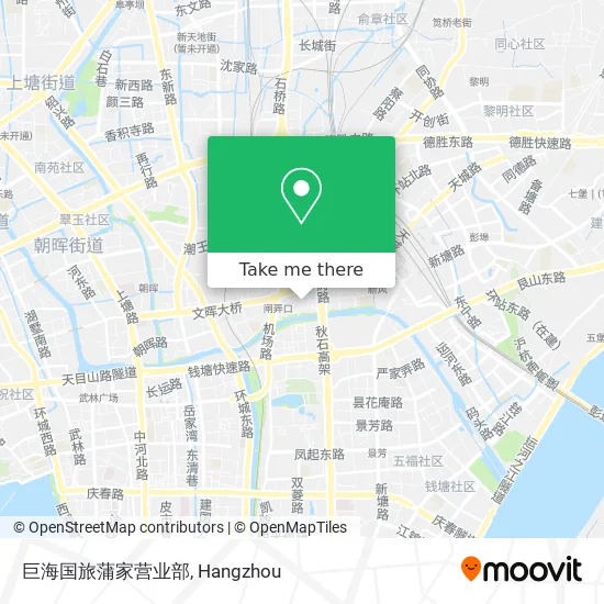 巨海国旅蒲家营业部 map