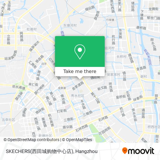 SKECHERS(西田城购物中心店) map