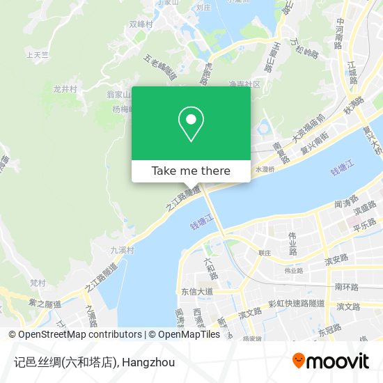 记邑丝绸(六和塔店) map