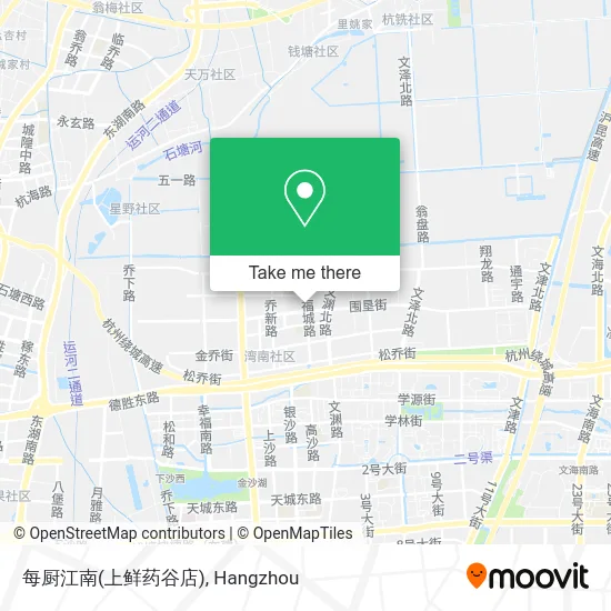 每厨江南(上鲜药谷店) map