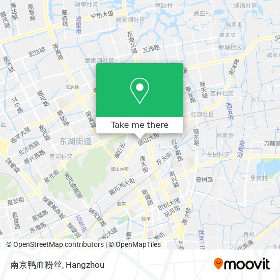 南京鸭血粉丝 map