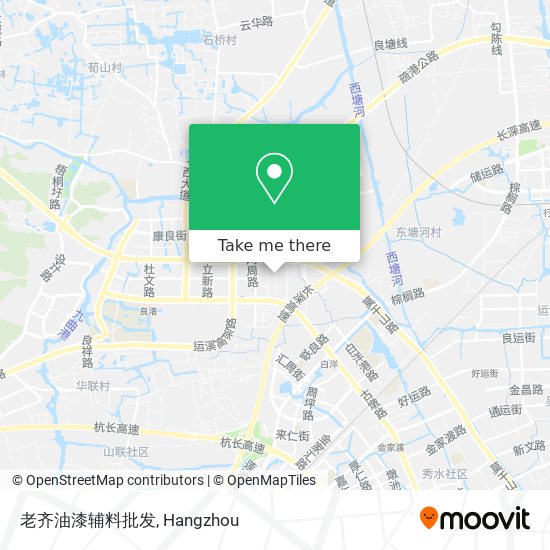 老齐油漆辅料批发 map