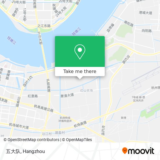 五大队 map