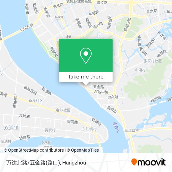万达北路/五金路(路口) map