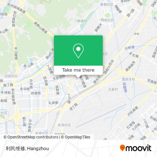 利民维修 map