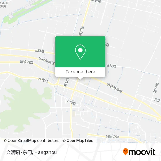 金满府-东门 map