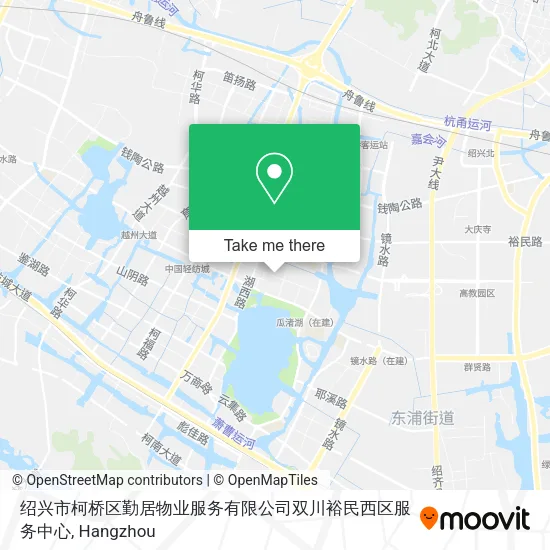 绍兴市柯桥区勤居物业服务有限公司双川裕民西区服务中心 map