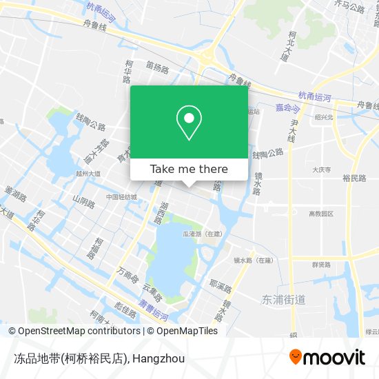 冻品地带(柯桥裕民店) map