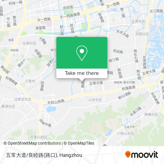 五常大道/良睦路(路口) map