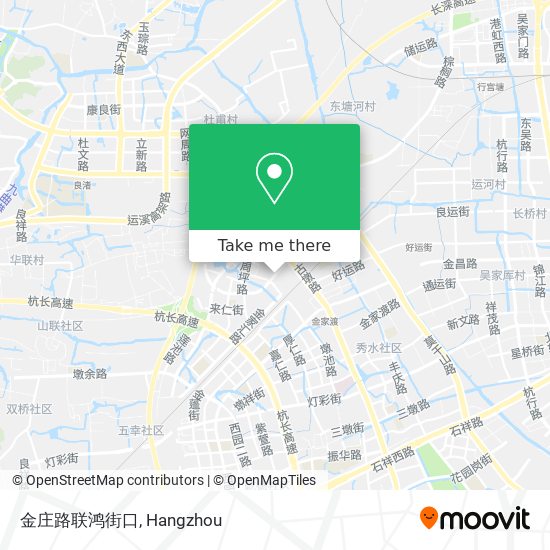 金庄路联鸿街口 map