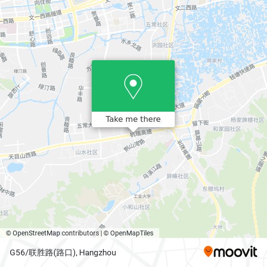 G56/联胜路(路口) map