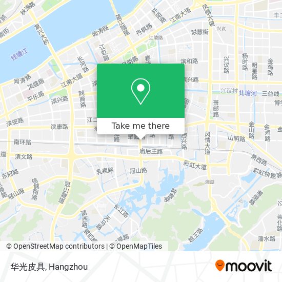 华光皮具 map