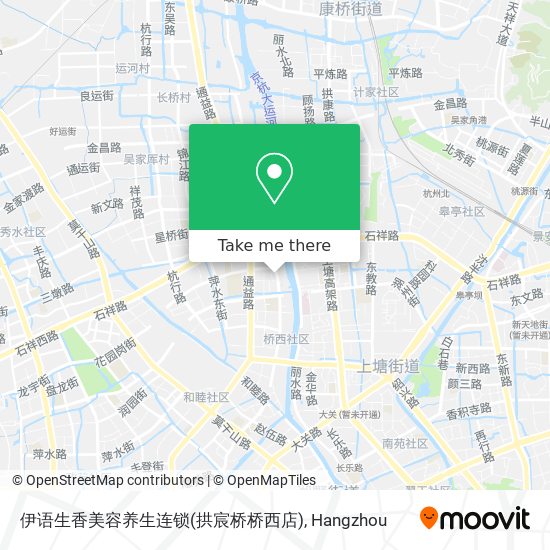 伊语生香美容养生连锁(拱宸桥桥西店) map