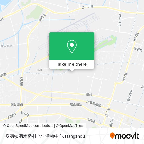 瓜沥镇渭水桥村老年活动中心 map