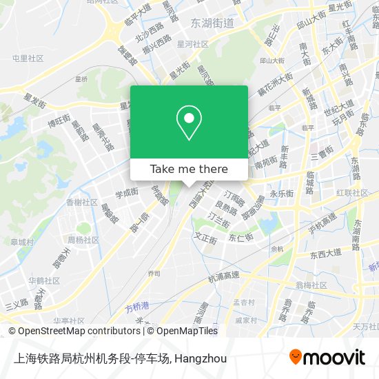 上海铁路局杭州机务段-停车场 map