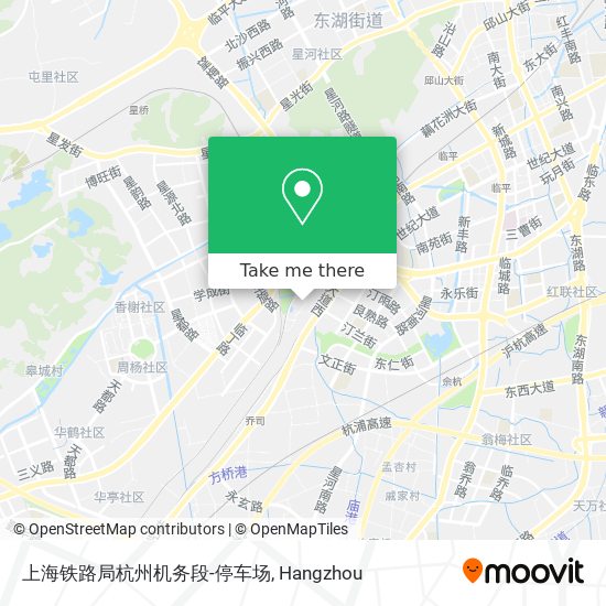 上海铁路局杭州机务段-停车场 map