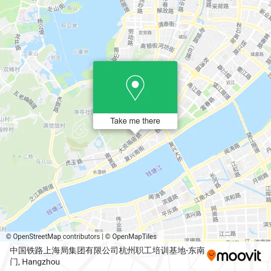 中国铁路上海局集团有限公司杭州职工培训基地-东南门 map