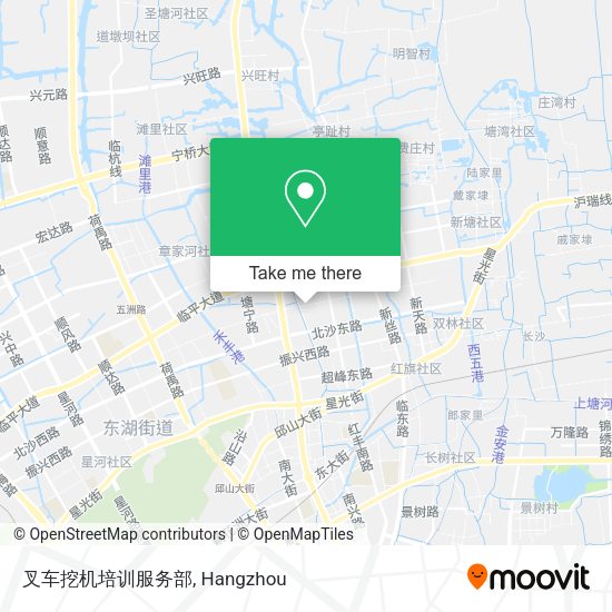 叉车挖机培训服务部 map
