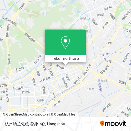 杭州纳兰化妆培训中心 map