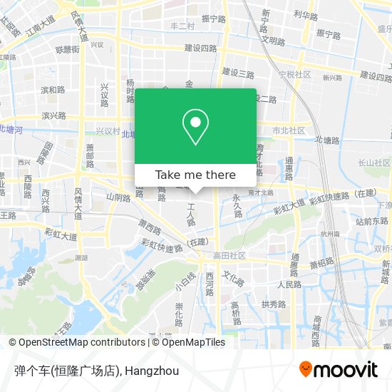 弹个车(恒隆广场店) map