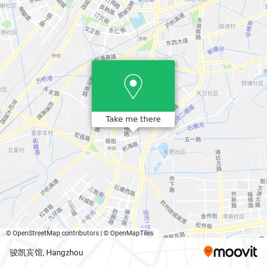 骏凯宾馆 map