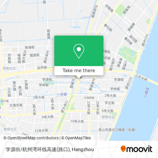 学源街/杭州湾环线高速(路口) map
