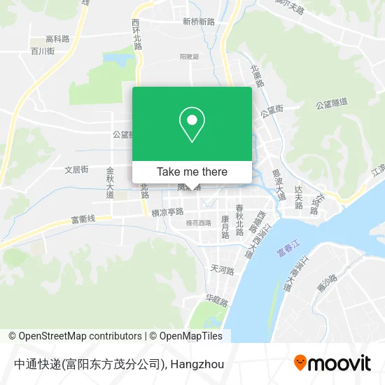 中通快递(富阳东方茂分公司) map