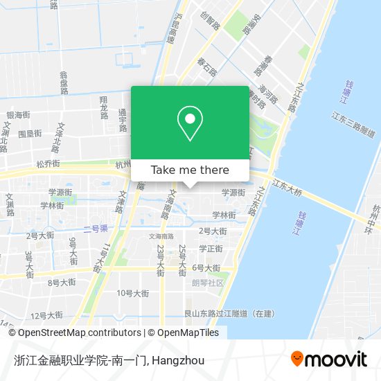 浙江金融职业学院-南一门 map