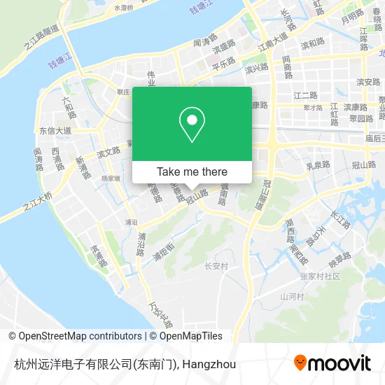 杭州远洋电子有限公司(东南门) map