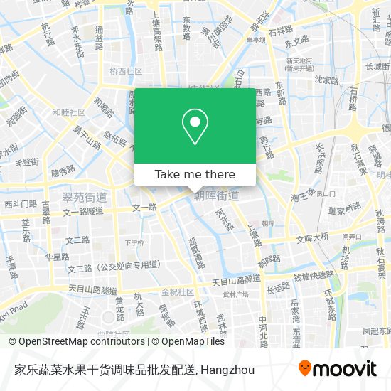 家乐蔬菜水果干货调味品批发配送 map