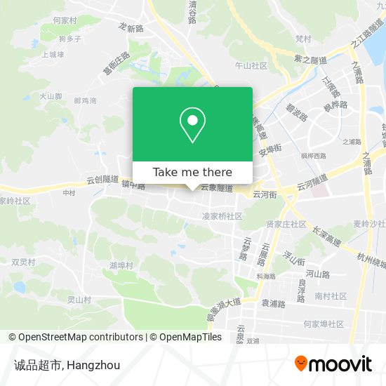 诚品超市 map